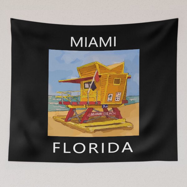 Item preview, Miami Florida - Welshdesigns designed and sold by welshdesigns.