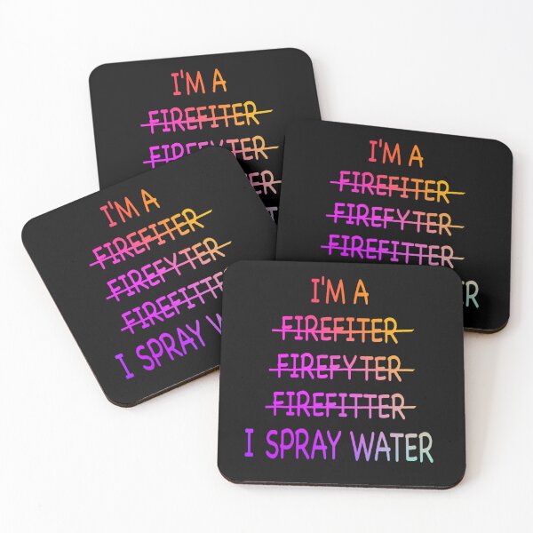 Item preview, Im A Firefighter Funny Mens I Spray Water Fire Rescue | Funny Firefighter Gift designed and sold by ghazalish.