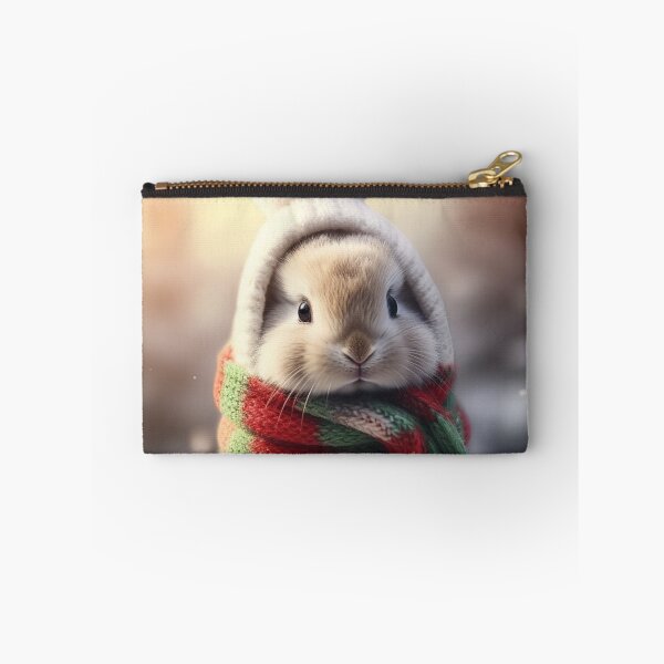 Item preview, "¡Nieve linda!" Conejo bebé. designed and sold by CherNikDesigns.
