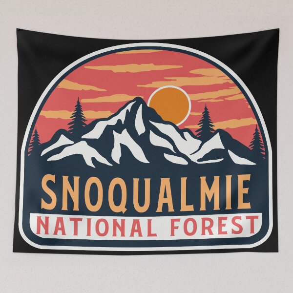 Item preview, Snoqualmie National Forest designed and sold by nature-space.
