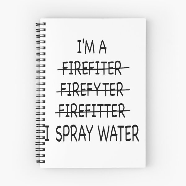 Item preview, Im A Firefighter Funny Mens I Spray Water Fire Rescue | Funny Firefighter Gift designed and sold by ghazalish.