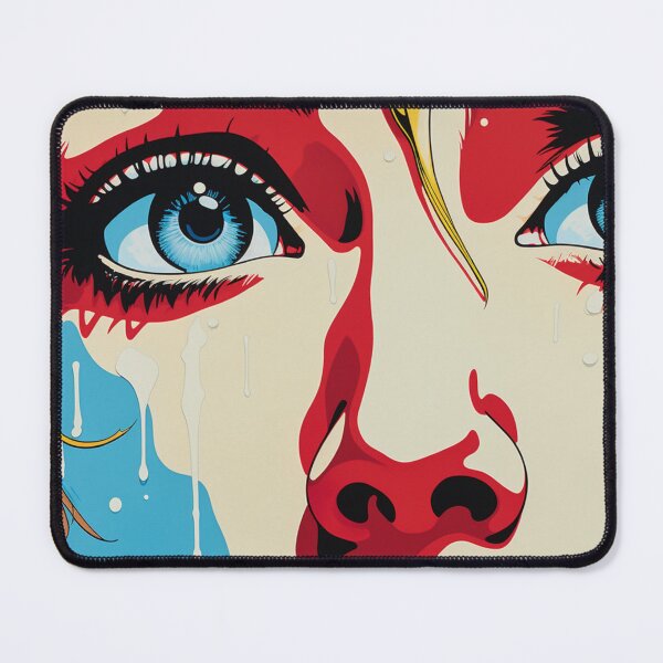 Item preview, pop art women crying by a woman designed and sold by AceILA.