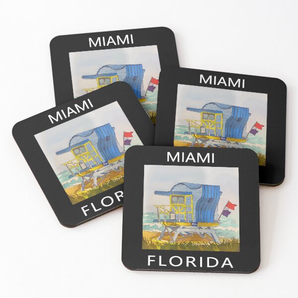 Item preview, Miami Florida - Welshdesigns designed and sold by welshdesigns.