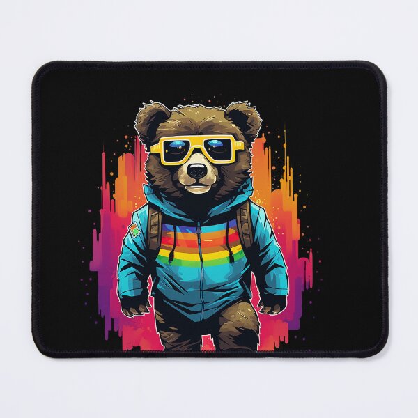 Item preview, Graffiti Futurism with a Bear designed and sold by pkk1designsart.