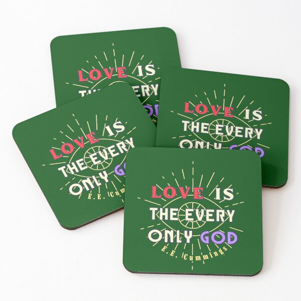 Item preview, Copy of E. E. Cummings: Love is the every only God  designed and sold by artbleed.