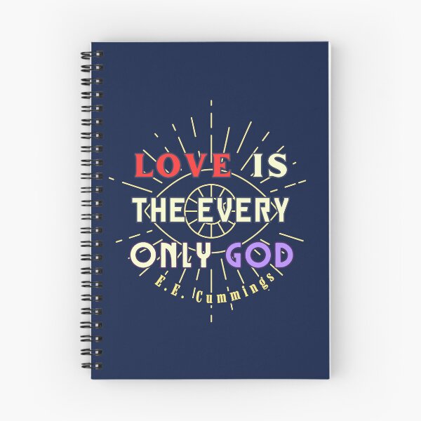 Item preview, Copy of E. E. Cummings: Love is the every only God  designed and sold by artbleed.