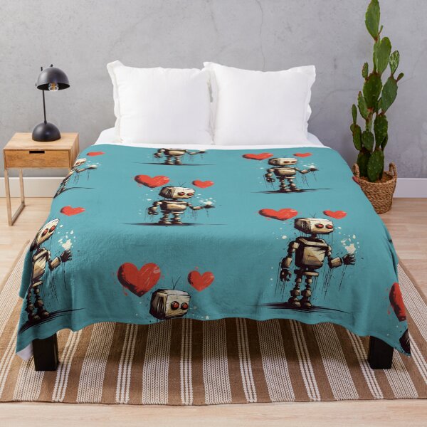 Item preview, Love Robot Banksy designed and sold by ArtemNovus.