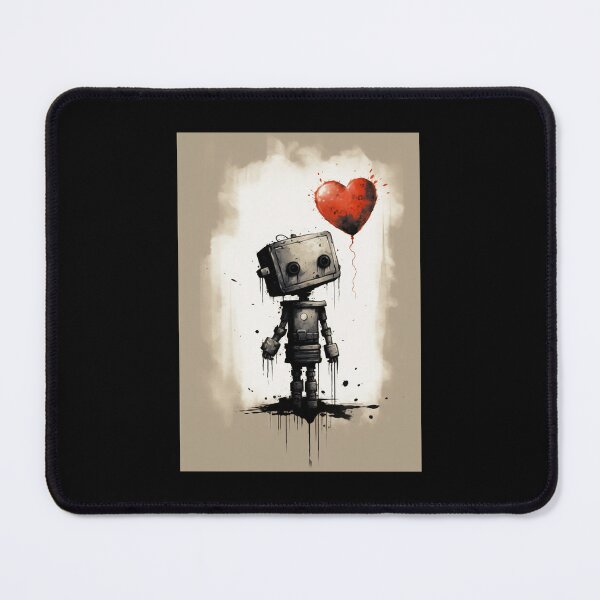 Item preview, Love Robot Banksy designed and sold by ArtemNovus.