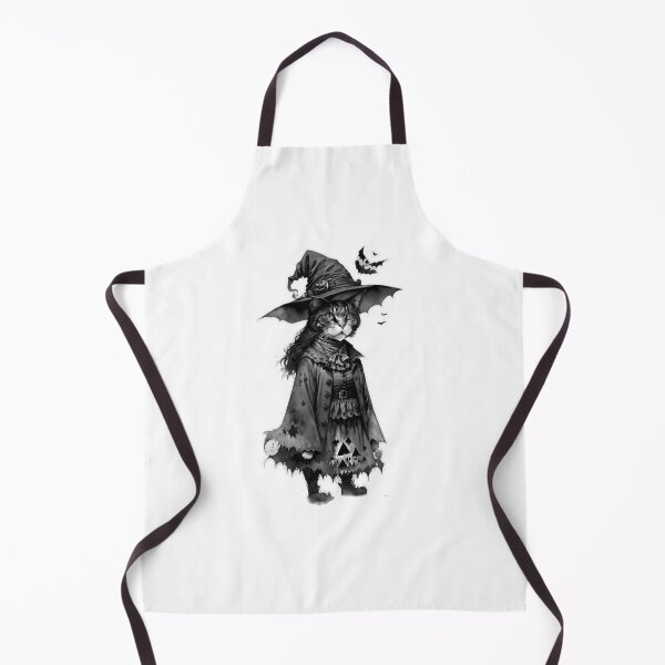 Item preview, Cute Witch cat Halloween Hallows Eve Art designed and sold by sdartproject.