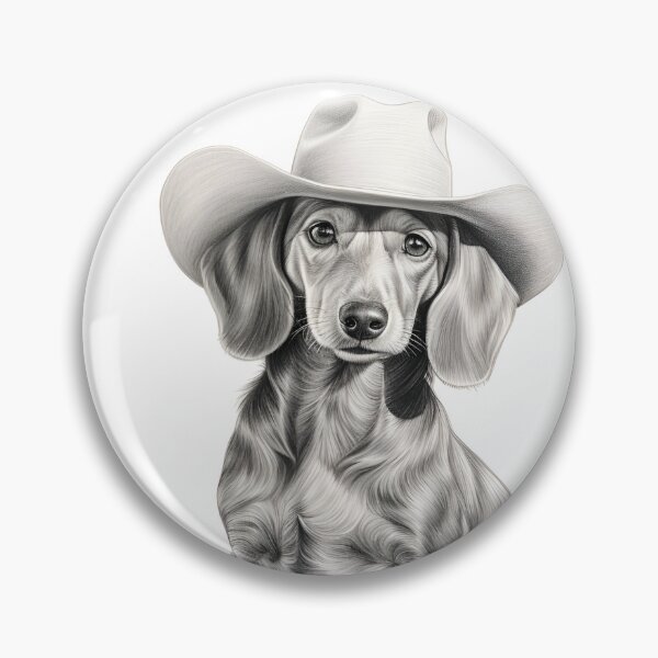Item preview, Light minimalist pencil line drawing of a Dachsund designed and sold by dcrc.