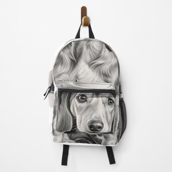 Item preview, Light minimalist pencil line drawing of a Dachsund designed and sold by dcrc.
