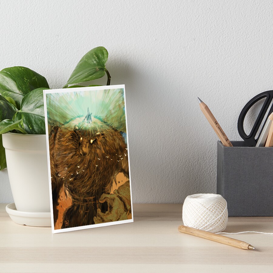 Item preview, Art Board Print designed and sold by RackhamTheRoux.