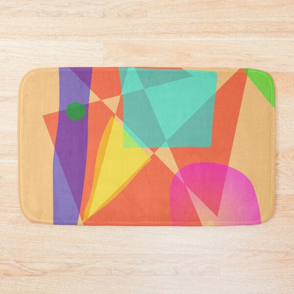 Item preview, Colorful Geometric Shapes with Simple Lines and Modern Design designed and sold by masabo.