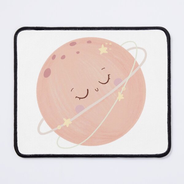 Item preview, Cute Kawaii Pink Planet designed and sold by ZayamiArt.