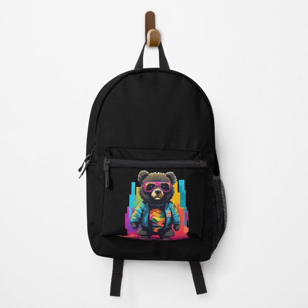 Item preview, Colorful Bear in Street Artistry designed and sold by pkk1designsart.