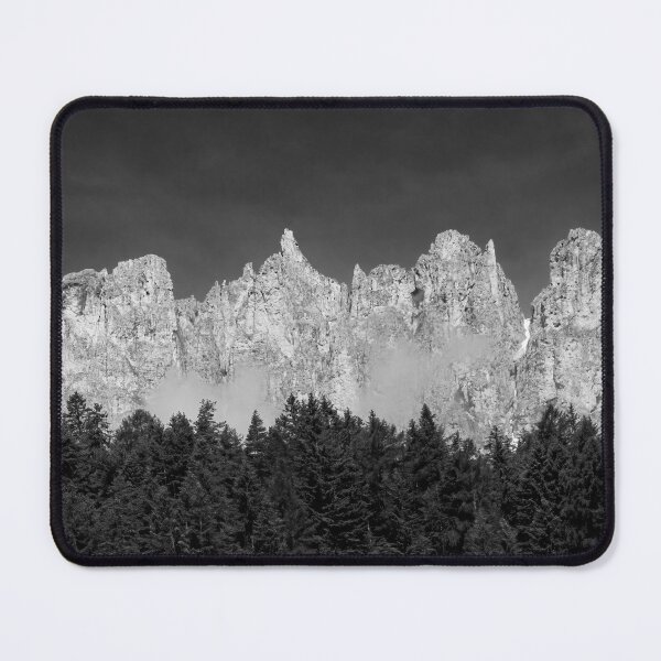 Item preview, Dolomite Possa di Fassa White Mountains in Black and White designed and sold by nbrandsberg.