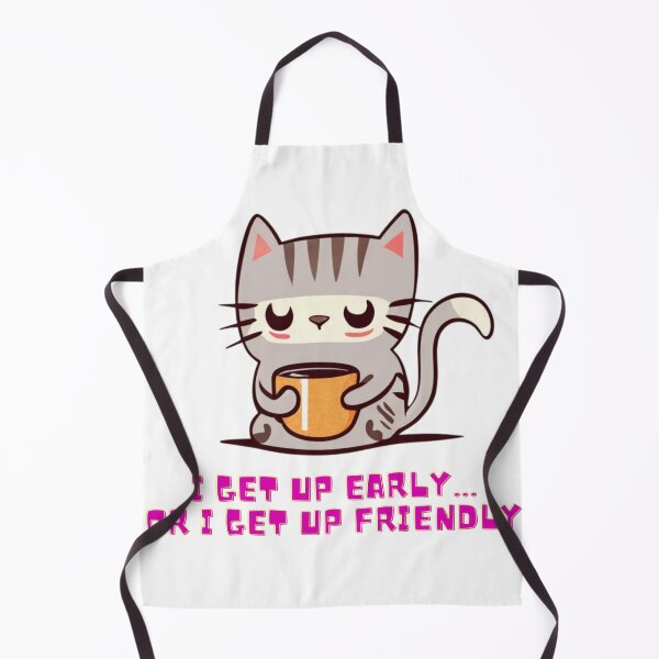 Item preview, Kawaii Product: Cute Kitten with Motivational Message designed and sold by Mantasrl.