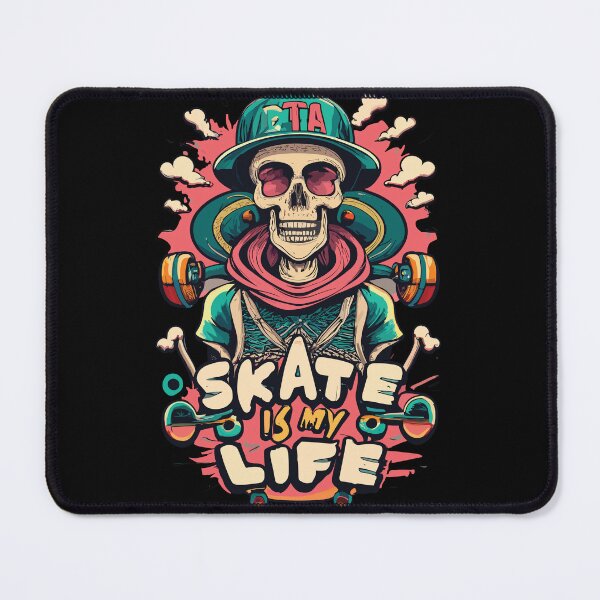 Item preview, Skate Is My Life Skeleton Style designed and sold by limos.