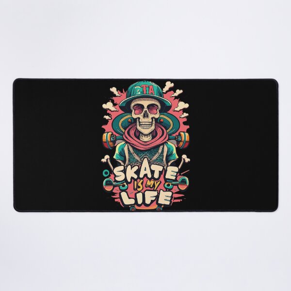 Item preview, Skate Is My Life Skeleton Style designed and sold by limos.