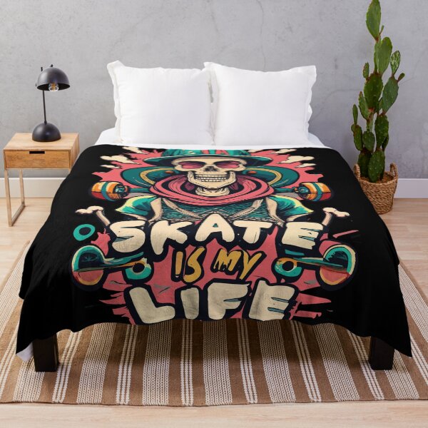 Item preview, Skate Is My Life Skeleton Style  designed and sold by limos.