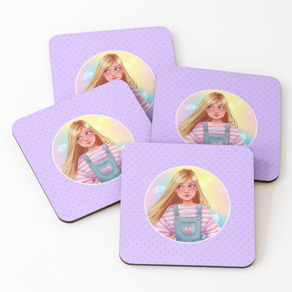 Artikelvorschau, Girl and Polka Dots entworfen und verkauft von Kalaidas-Art.