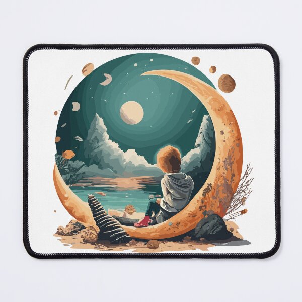 Item preview, Crescent Kid's Lakeside Serenade: Moonstruck Moments in Tee-rific Harmony! designed and sold by ArtQueen777.