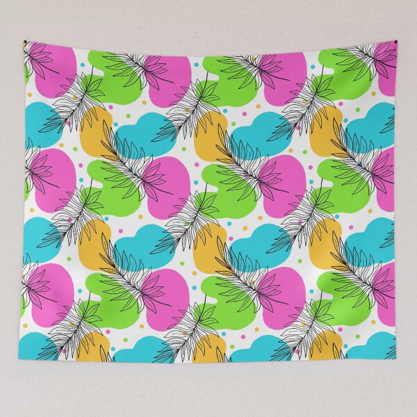 Item preview, Fern on abstract shapes designed and sold by Zeewind.