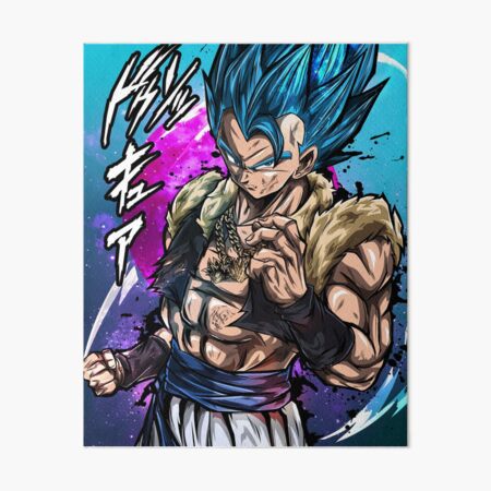 Goku Super Saiyan Blue Kaioken Style Digital Graphic · Creative Fabrica