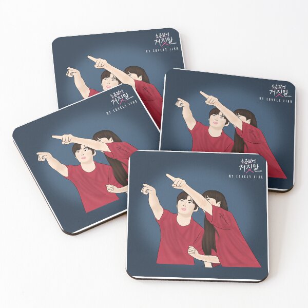 Item preview, My Lovely Liar Korean Drama designed and sold by ArtRaftPro.