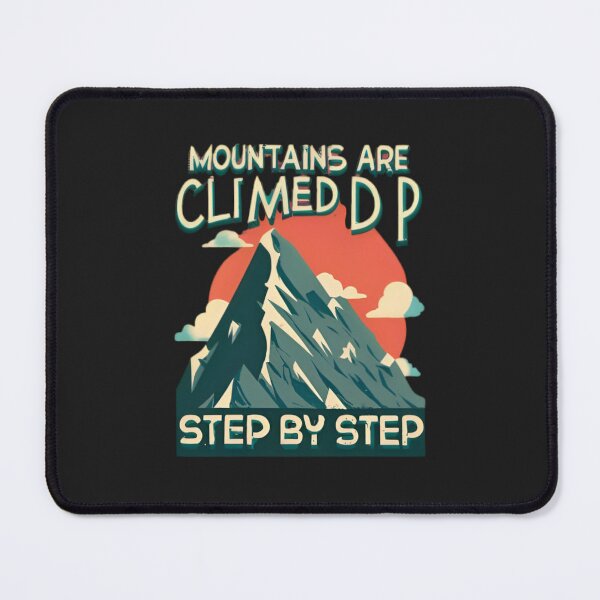 Item preview, Mountains Conquered Step by Step designed and sold by Strokes-Colors.