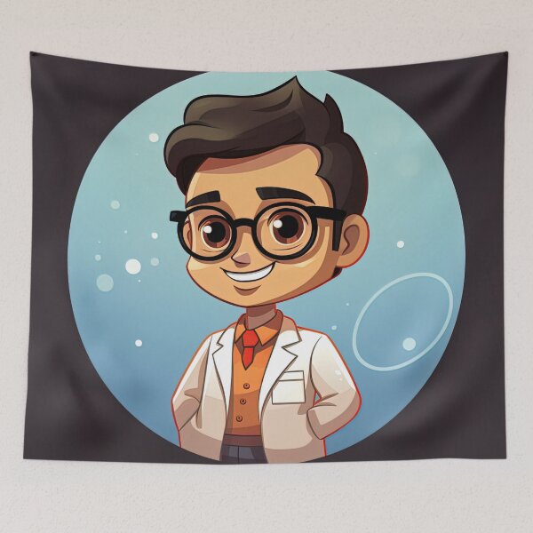 Item preview, Aryabhata | cute style designed and sold by ComicsFactory.