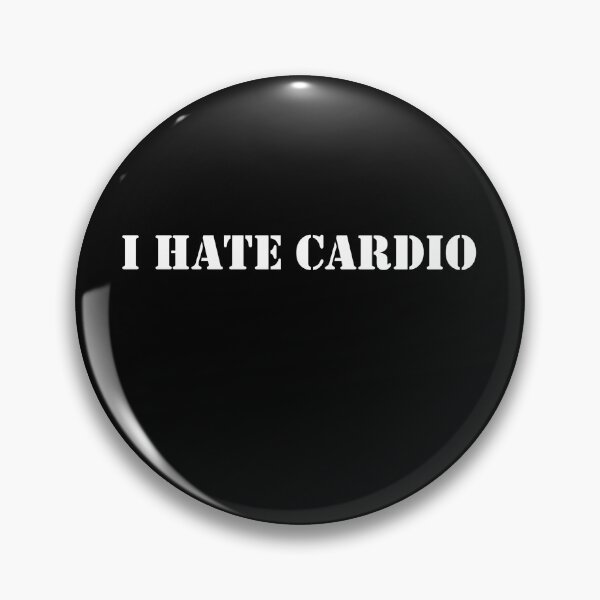 Item preview, i hate cardio gym fitness t-shirt designed and sold by bigronnyw.