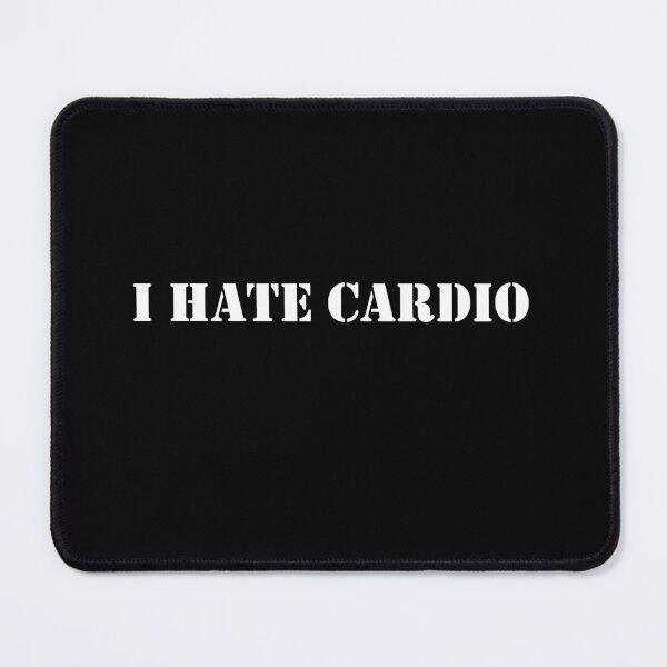 Item preview, i hate cardio gym fitness t-shirt designed and sold by bigronnyw.