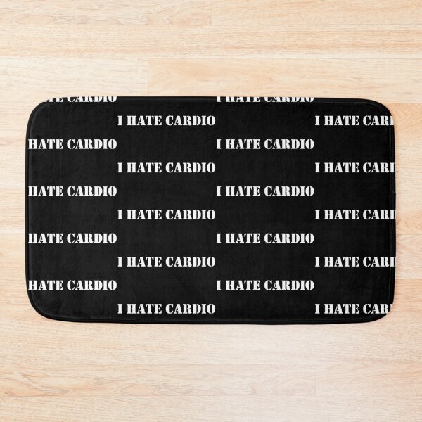 Item preview, i hate cardio gym fitness t-shirt designed and sold by bigronnyw.