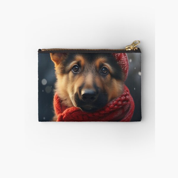 Item preview, ¡Nieve lindo! Cachorro de pastor alemán. designed and sold by CherNikDesigns.