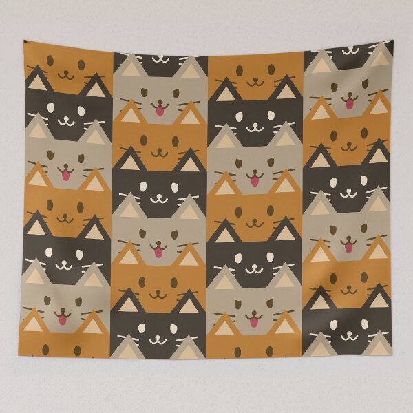 Item preview, Rectangular Cats designed and sold by Rayflos.