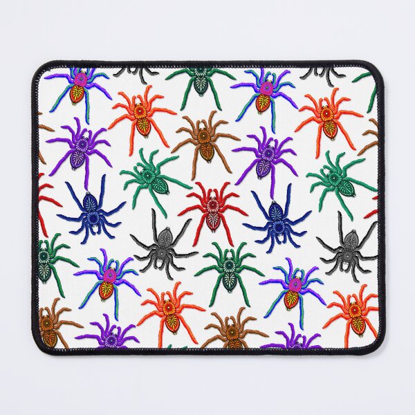 Item preview, Spiders Colorful Halloween Tarantulas Pattern designed and sold by BluedarkArt.