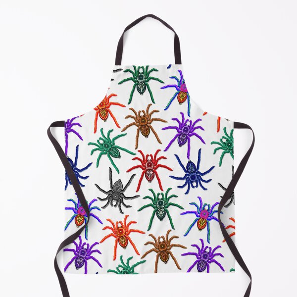 Item preview, Spiders Colorful Halloween Tarantulas Pattern designed and sold by BluedarkArt.