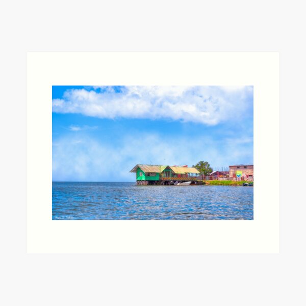 Aperçu de l'œuvre San Carlos - On The Shores Of Lake Nicaragua créée et vendue par Mark Tisdale Art.