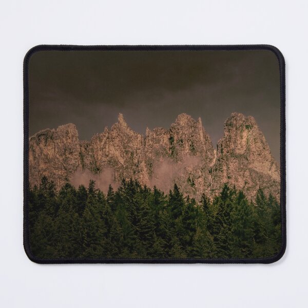 Item preview, Dolomite Mountain Ridges at Sunset designed and sold by nbrandsberg.