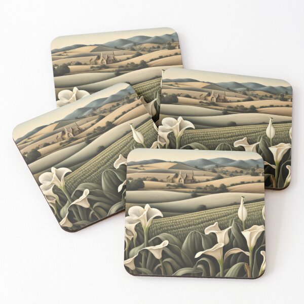 Item preview, Americana - Calla Lilies 1 designed and sold by sage-and-se7en.