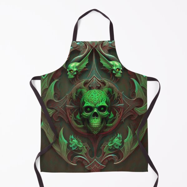 Item preview, Neon Green Skull designed and sold by CaroleAnne3.