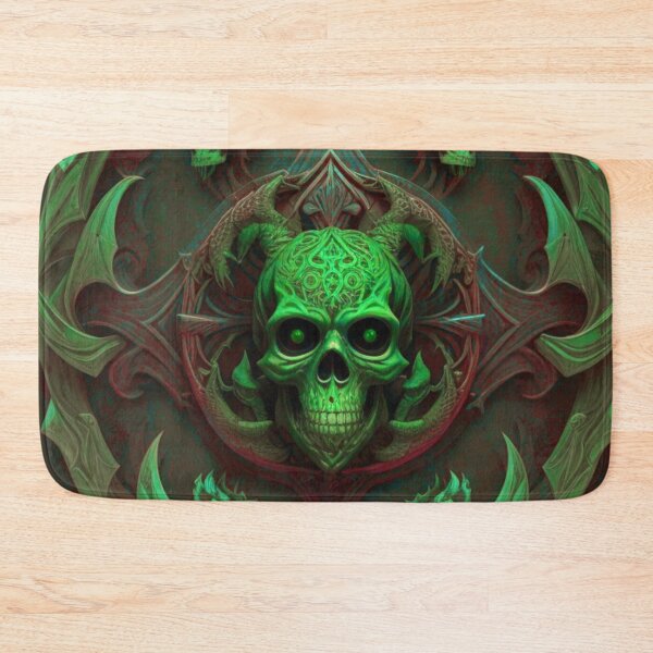 Item preview, Neon Green Skull designed and sold by CaroleAnne3.