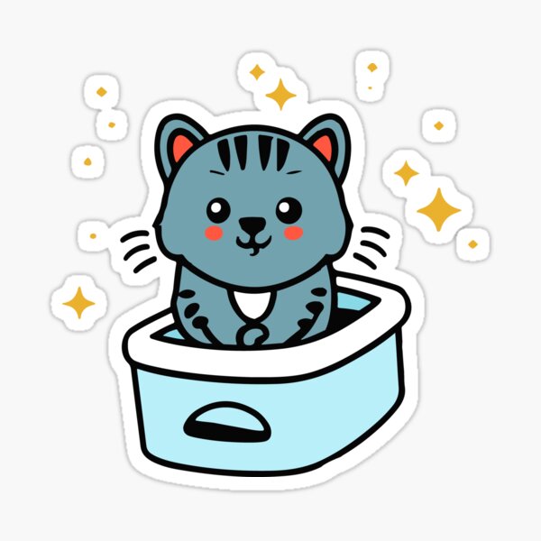 Item preview, cat litter box designed and sold by The  Knick Knack Nook.