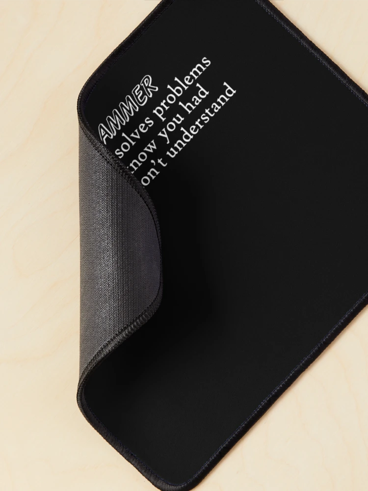 Thumbnail 2 of 5, Mouse Pad, Problem Solving Engineered - Programmers Designs designed and sold by BarrelLive.