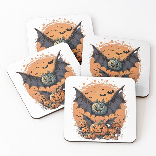 Item preview, Pumpkin & Bat Delights designed and sold by irosh madushan.