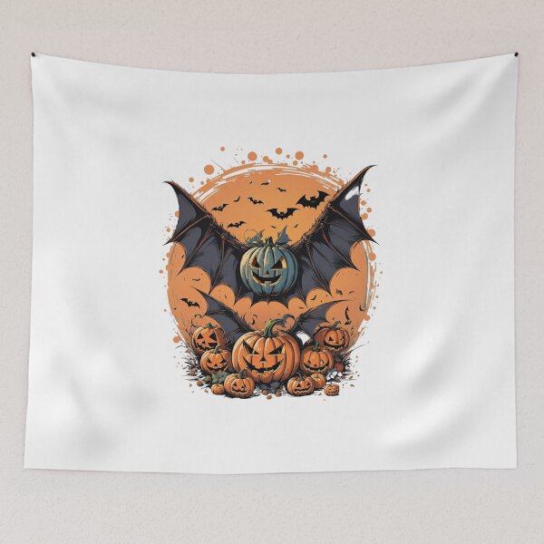 Item preview, Pumpkin & Bat Delights designed and sold by irosh madushan.