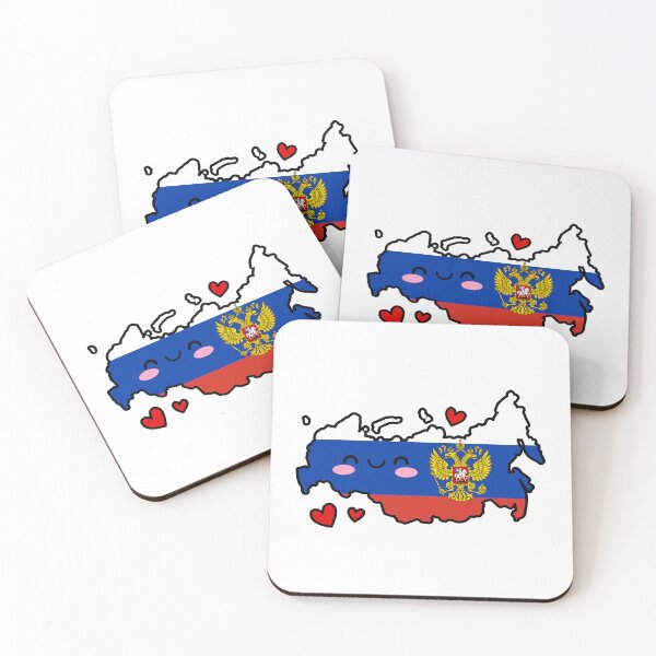 Item preview, Russia Flag Map Smile with Love designed and sold by pixelsparkzone.