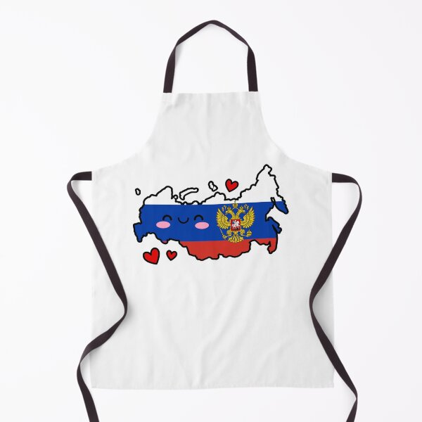 Item preview, Russia Flag Map Smile with Love designed and sold by pixelsparkzone.