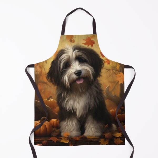 Item preview, Tibetan Terrier in Autumn designed and sold by ZenEverAI.